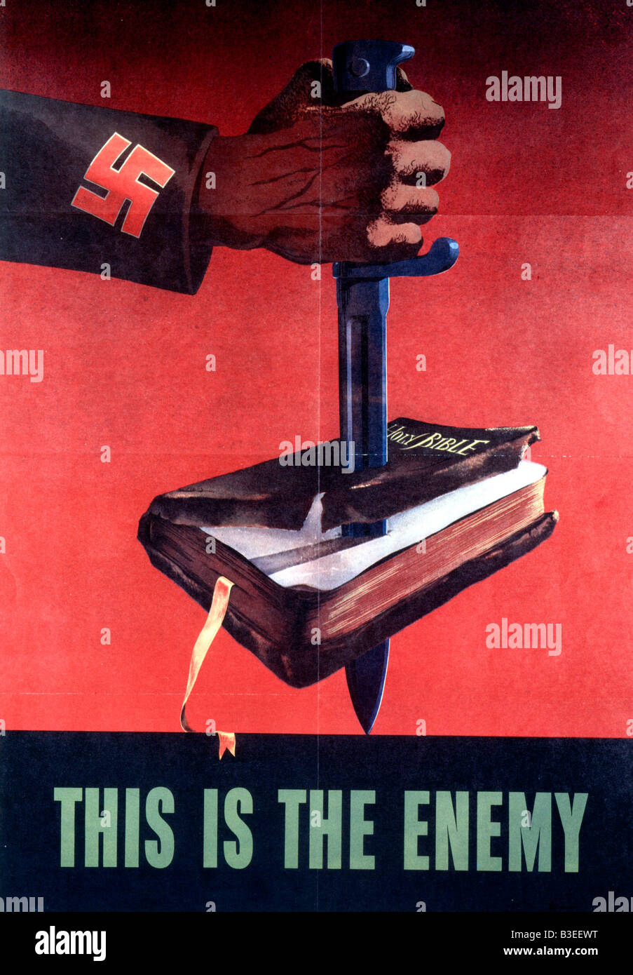 `This is the enemy'/ US poster / 1943 Stock Photo